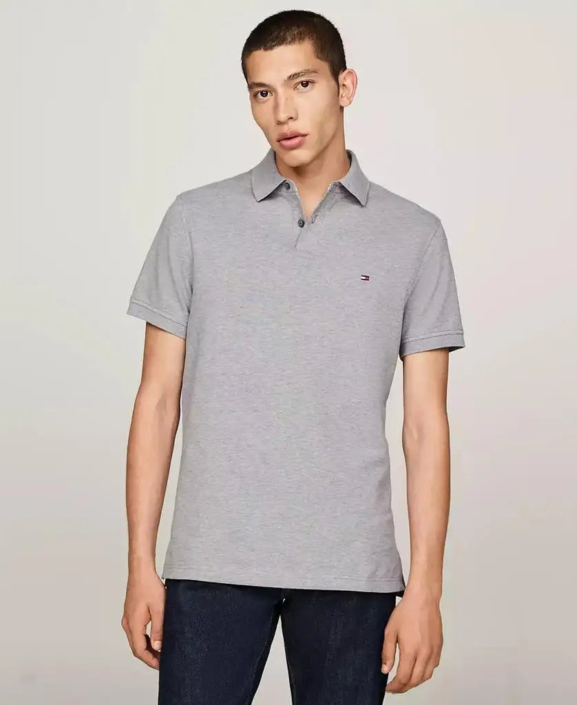 Tommy Hilfiger Men's Classic Fit Cotton Polo Shirt Golf Sportswear Accessories