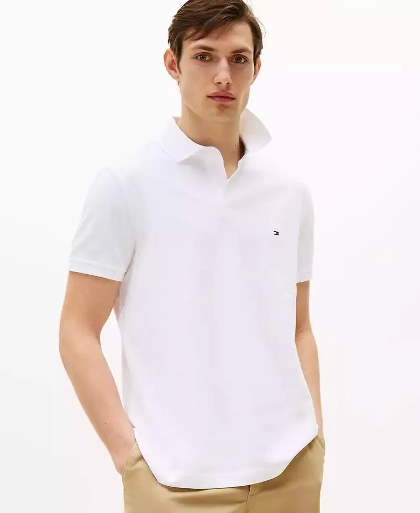 Tommy Hilfiger Men's Classic Fit Cotton Polo Shirt Golf Sportswear Accessories