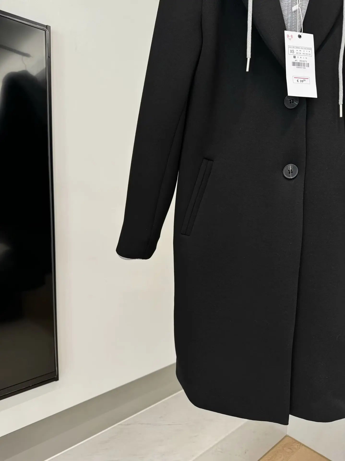 Women's Casual Coat 2024 Autumn New European and American Women's Clothing Can Be Detachable Hooded Splicing Coat Coat