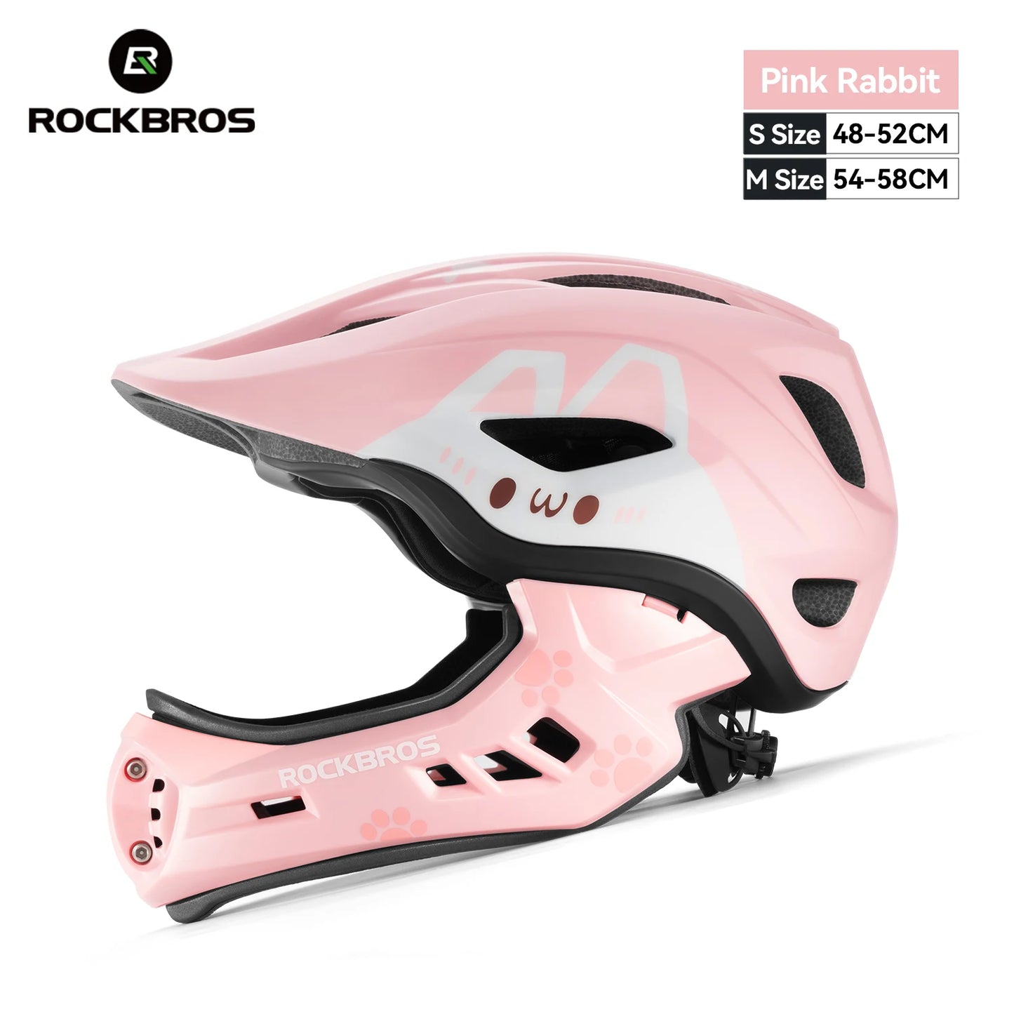ROCKBROS Child Bicycle Helmet MTB Security Impact Resistant Cycling Helmet Teenagers Sports Safety Protection Helmet Scooter