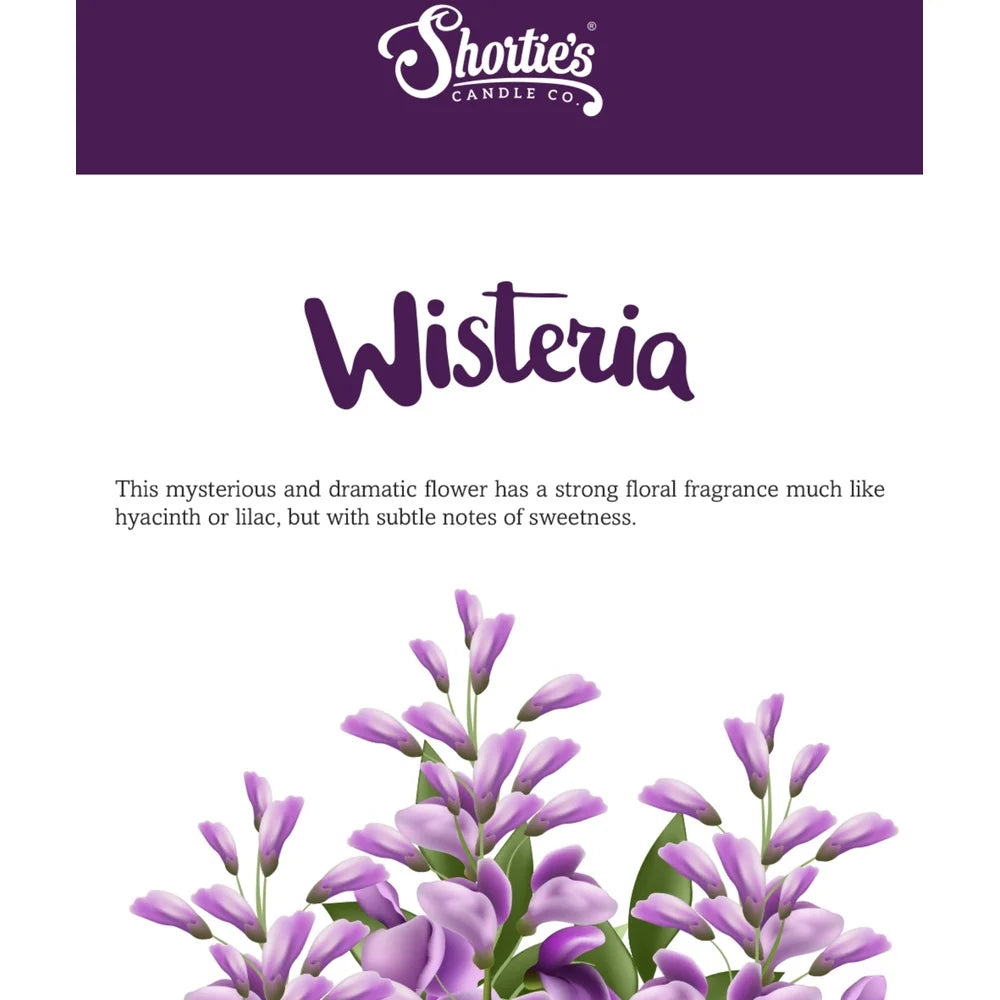 Premium Wisteria Scented Tealight Candles Multi Pack 6 Natural Essential Oils Clean Burning Cotton Wick Long Lasting Aromatic