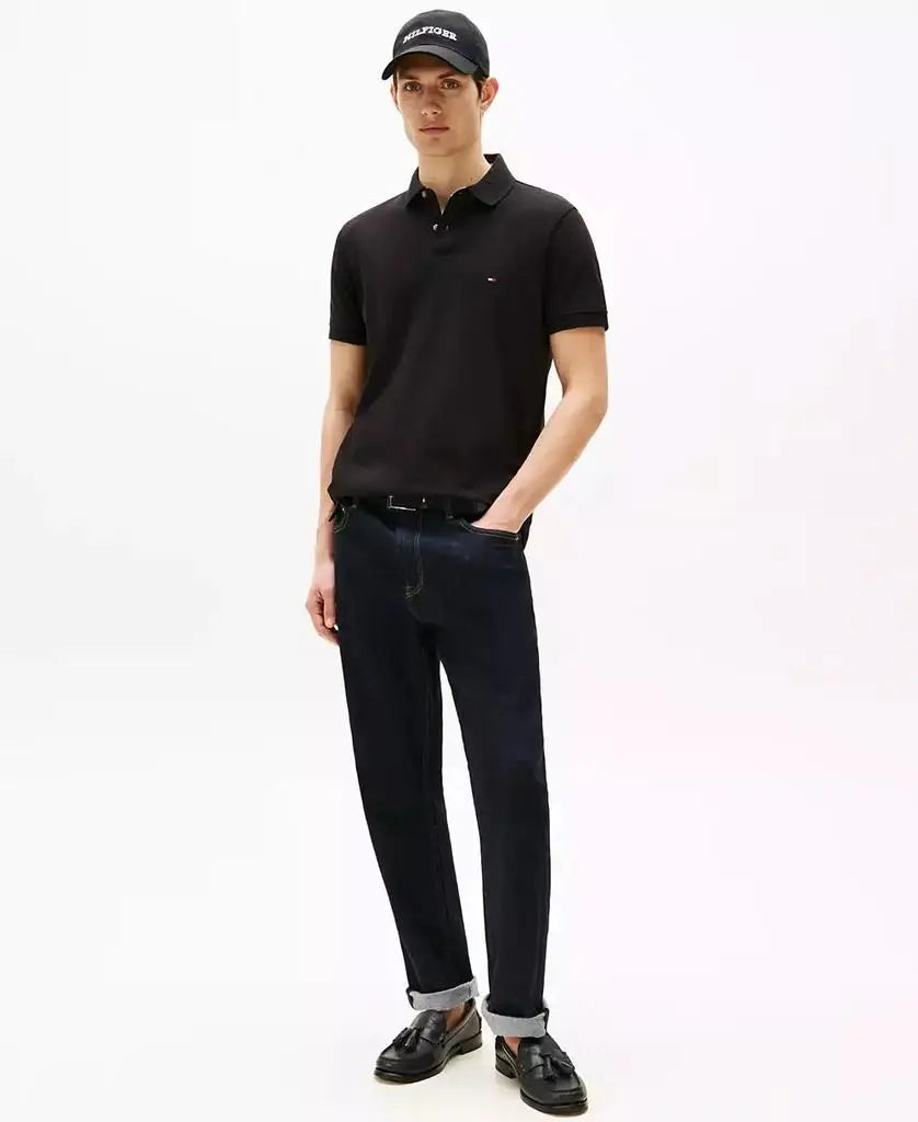 Tommy Hilfiger Men's Classic Fit Cotton Polo Shirt Golf Sportswear Accessories