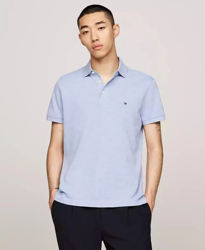 Tommy Hilfiger Men's Classic Fit Cotton Polo Shirt Golf Sportswear Accessories